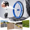 Sport Wheelchair, Foldable Ergonomic Transport Wheelchair with Lightweight Aluminum Alloy Frame view 3