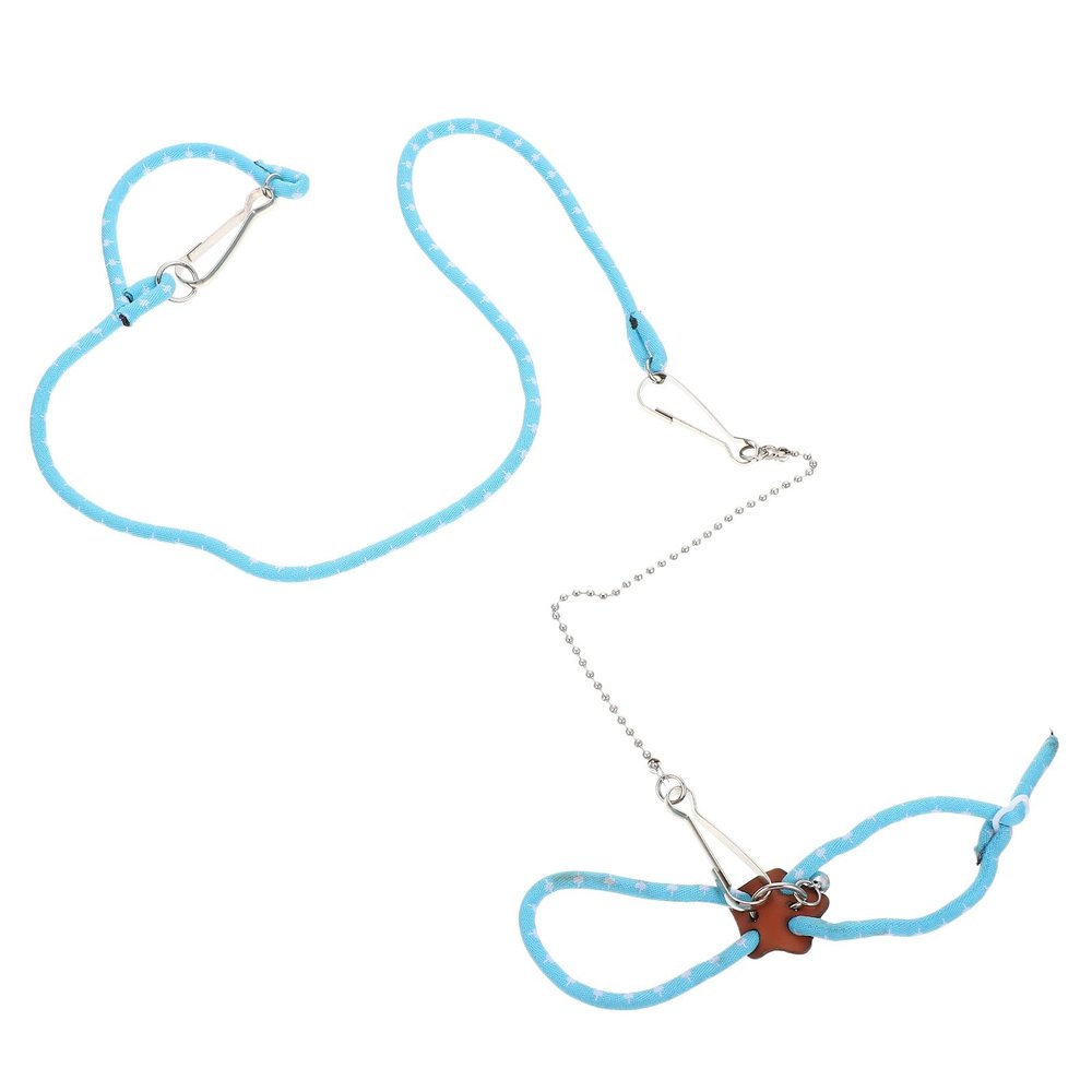 Leash for Small Pets, Round Anti-Bite Rabbit Leash for Outdoor Use