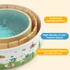 Foldable Dog Pool 90 x 45 cm with Drain Pipe view 3