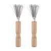 2-Piece Comb Cleaning Claw Set with Wooden Handles for Metal Combs view 1