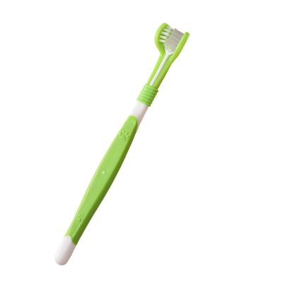 Generic 2026 Professional 3-Sided Toothbrush Set for Dogs and Cats, One Size