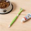 Generic 2026 Professional 3-Sided Toothbrush Set for Dogs and Cats, One Size view 4