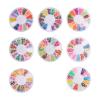 LABRIMP Fruit Slices in Various Colors, Polymer Clay, 8 Boxes view 1