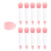 HEANUJJ Lipstick Applicators, 1 Set Silicone and PS Lip Brushes view 1