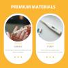TOGEVAL Yellow Plastic Thermometer Storage Box with Space-Saving Design and Drying Function for Home Use view 4