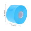 CHICAMPERA 5-Roll Disposable Paper Neck Strips, Odorless, Tear-Resistant, Blue view 2