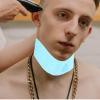 CHICAMPERA 5-Roll Disposable Paper Neck Strips, Odorless, Tear-Resistant, Blue view 4