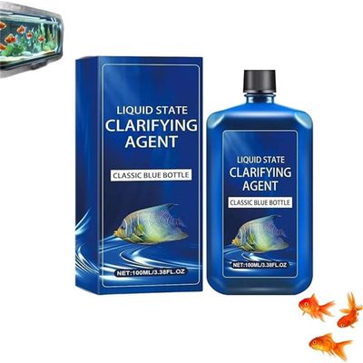 Giurui Fast-Acting Aquarium Water Clarifier, Liquid Water Purifier, Gentle Formula for Cloudy Fish Tank Water, 1 Pc