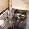 XCSCUK Stainless Steel Wall-Mounted Sink with Cold Water Faucet for RVs, Campers, and Boats view 4