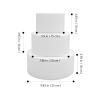 Adorainbow Round Foam Cake Dummies, Smooth Surface, 3-Piece Set view 2