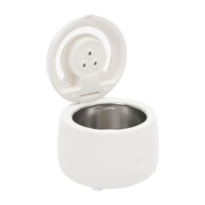 JIDIJINGH 40 kHz Ultrasonic Cleaner with UVC for Dentures, Dental Guards, Retainers, Aligners & Jewelry, 3-Minute Timer, Stainless Steel, White