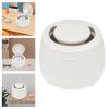 JIDIJINGH 40 kHz Ultrasonic Cleaner with UVC for Dentures, Dental Guards, Retainers, Aligners & Jewelry, 3-Minute Timer, Stainless Steel, White view 2