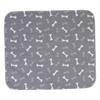 Absorbent Dog Training Mat with Bone Pattern view 1
