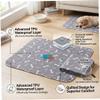 Absorbent Dog Training Mat with Bone Pattern view 4