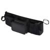 Double Stroller Drink Holder, Spacious Waterproof Organizer with Three Compartments view 1