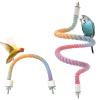Flexible Gradient Bird Rope Perch for Cages view 2