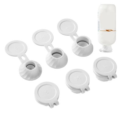 Inverted Bottle Caps, 6-Piece Universal Draining Set