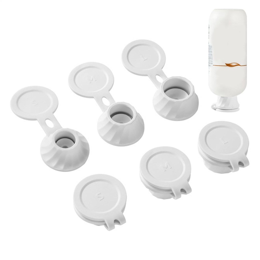 Inverted Bottle Caps, 6-Piece Universal Draining Set