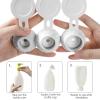 Inverted Bottle Caps, 6-Piece Universal Draining Set view 4