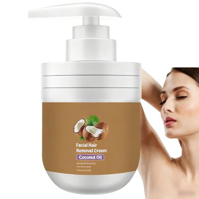 Coconut Oil Hair Removal Cream for Face and Body, 1 Piece