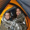 Emergency Thermal Survival Blanket, 160 x 203 cm, Aluminum Foil, PET view 2