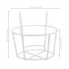 VILLCASE Metal Hay Feeder for Rabbits - 12cm Hanging Cage Feeder view 2
