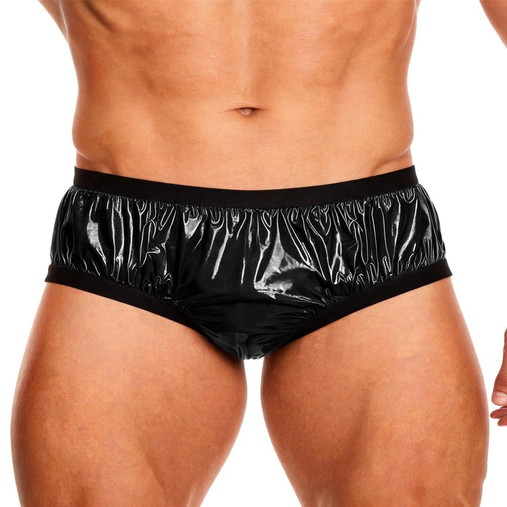 Adult Incontinence Shorts Leakproof Washable Reusable Underwear Black S