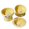 Cute 3-Piece Ceramic Bowl Set for Maine Coon Cats view 1