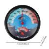 FJMQHU Hygrometer and Thermometer Combo for Reptile Terrariums, Easy Installation, Blue view 3