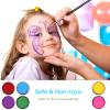 YUKERMARB UV Face Paint - Fluorescent Orange view 2
