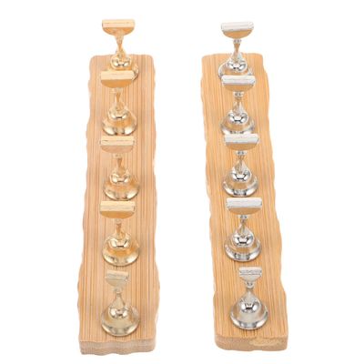 Abaodam 2-Pc. Nail Stand Holders for Nail Art, Portable Plastic Design