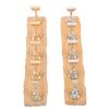 Abaodam 2-Pc. Nail Stand Holders for Nail Art, Portable Plastic Design view 1
