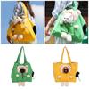 YUGSHNKFC Breathable Cat Carrier Bag for Hiking and Travel view 2