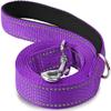 Dog Pull Leash, Cat Dog Harness Collar Leash Strap Night Reflection (Purple, 2.5x120cm) view 1