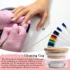 Glass Nail Brush Cleaner Cup, 1-Pack view 3
