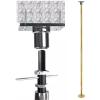 Removable Home Dance Pole, Adjustable Height 2.3–3.8 m, Installation Kit, No Drilling Required view 1