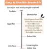 Removable Home Dance Pole, Adjustable Height 2.3–3.8 m, Installation Kit, No Drilling Required view 3