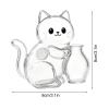 Generic Pet Hair Memorial Keepsake, Clear Magnetic-Backed Cat Whisker Holder view 2