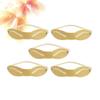 Uonlytech 5-Piece Soft Practice Skin with Adhesive for Eyebrow Tattoo Training view 3