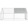 GeenYuu Outdoor Chicken Coop, Galvanized Steel, Polyethylene Roof, 2.75 x 4 x 1.92 m view 2
