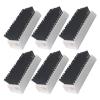 Abaodam 6-Pack Plastic Nail Brushes, Dual-Sided, Soft Bristles, Autoclavable view 1