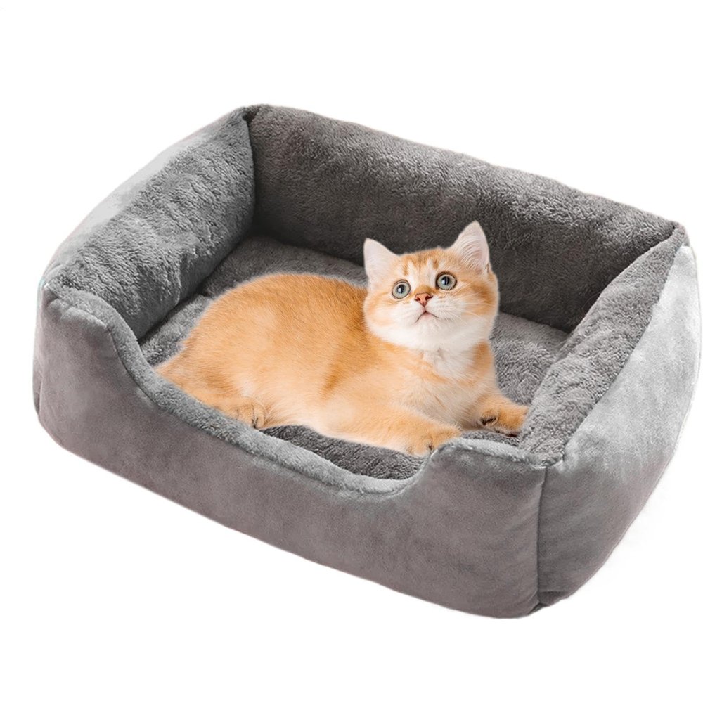 Small Dog Bed for Puppies and Kittens with Non-Slip Base