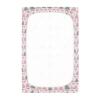 Crib Sheet with Bow and Christmas Trees, 52 x 28 in, Coquette Pink view 3