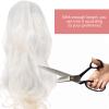 Long Wavy White Wig for Women view 4