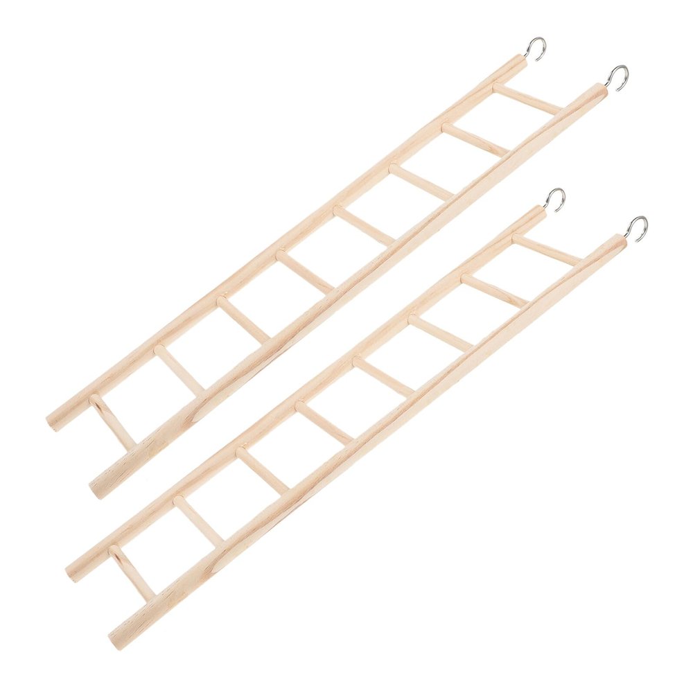 2-Piece Bird Ladder Bridges for Small to Medium Birds
