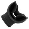 Toeponeer Silicone Diving Regulator Mouthpiece, Universal Comfort Bite, Black view 2