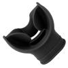 Toeponeer Silicone Diving Regulator Mouthpiece, Universal Comfort Bite, Black view 4