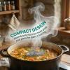 SOLUSTRE 2-Piece Reusable Cast-Iron Fish for Cooking view 4