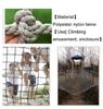 Climbing Safety Net for Children and Adults, Durable Nylon Rope Net for Outdoor Use view 2