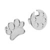 Abaodam 2-Piece Silver Alloy Finger Ring Palette for Nail Art view 1